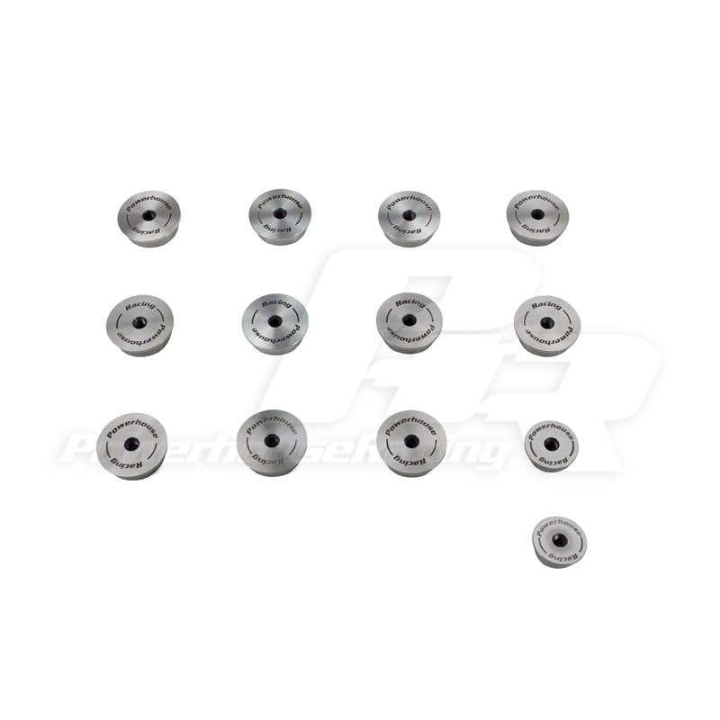 PHR PowerHouse Racing PHR Stainless Freeze Plug Set for 1JZ/2JZ Engine Block