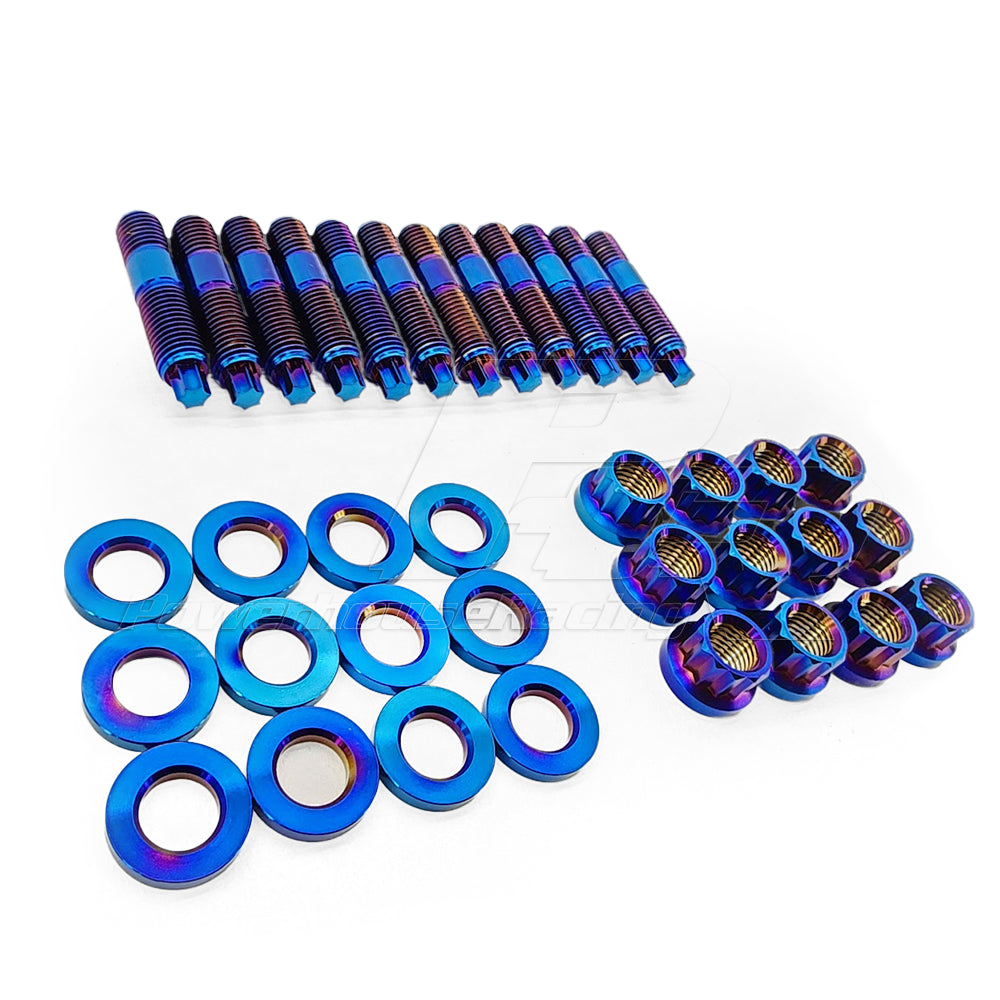 PHR PowerHouse Racing PHR Titanium Stud and Nut Kit for 2JZ Turbo Manifolds