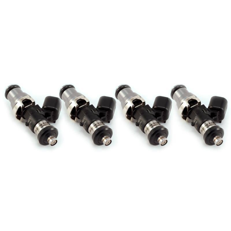 Injector Dynamics ID1050x, for 06-14 Miata, 14 mm (grey) adaptor top AND (silver) BOTTOM adaptor. Set of 4 - Future Motorsports - INJECTORS - Injector Dynamics - Future Motorsports