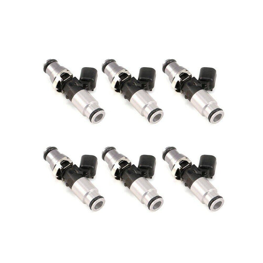 Injector Dynamics ID1700-XDS, for 996/997.1 TT (Will not fit 997.2 TT). 14mm (grey) adapter top. Set of 6. - Future Motorsports - INJECTORS - Injector Dynamics - Future Motorsports