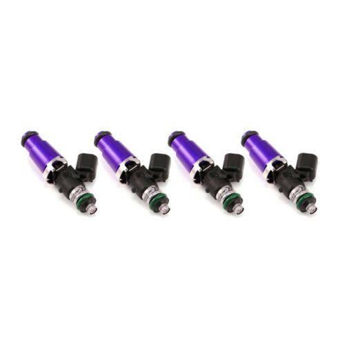 Injector Dynamics ID2000, for BMW E30 M3, 14 mm (purple) adapters, set of 4.