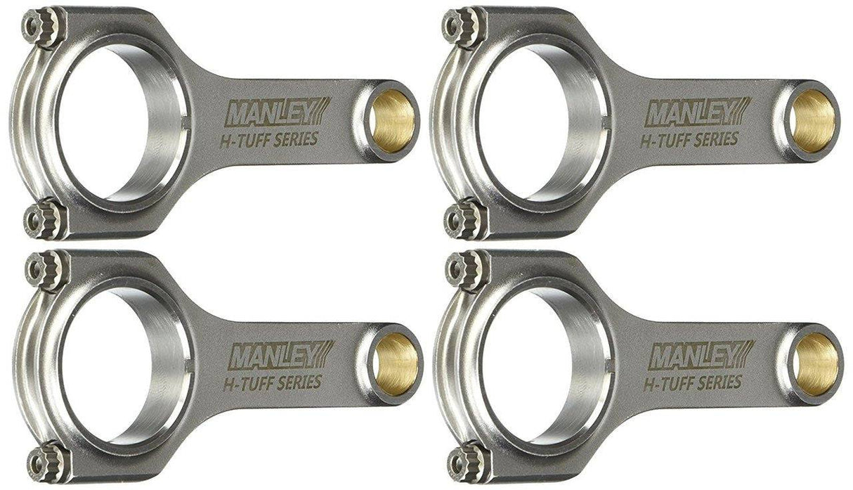 Manley H TUFF Forged H Beam 156mm Connecting Rods 3/8" ARP CA625+ 7 Bolt 4G63T Evo - Future Motorsports - ENGINE BLOCK INTERNALS - Manley Performance - Future Motorsports