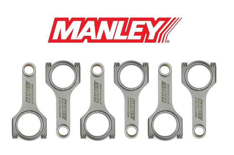 Manley H-Tuff Forged H Beam HD Connecting Rods Set ARP CA625+ Toyota Supra MK4 2JZGTE 2JZ-GTE - Future Motorsports - ENGINE BLOCK INTERNALS - Manley Performance - Future Motorsports