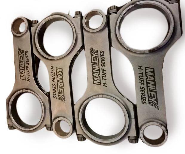 Manley H-Tuff HD Forged H Beam 130.5mm Connecting Rods Set Subaru STi WRX EJ205 EJ207 EJ255 EJ257 - Future Motorsports - ENGINE BLOCK INTERNALS - Manley Performance - Future Motorsports