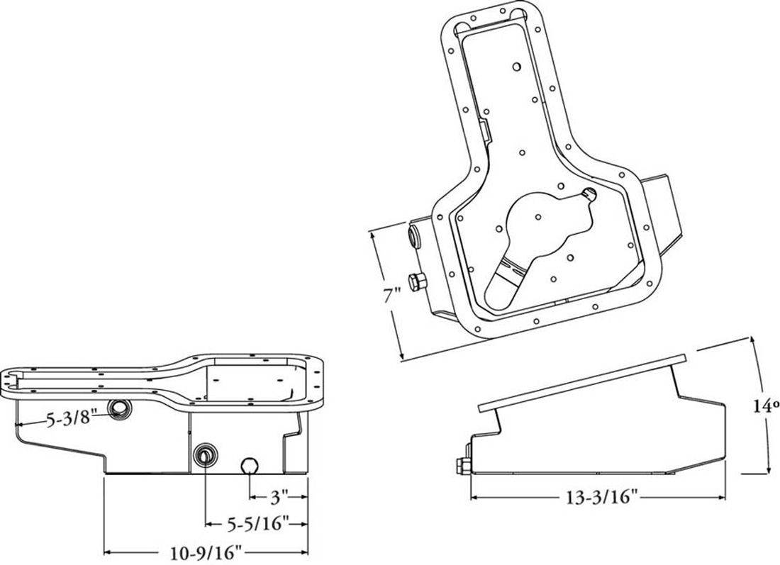 Moroso Baffled Oil Pan Lotus Toyota 1ZZ 2ZZ Road Race - Future Motorsports - BUILT SHORT BLOCKS - Moroso - Future Motorsports