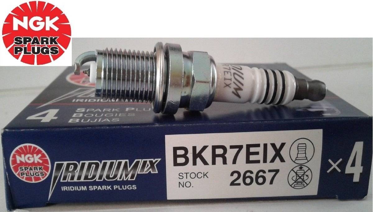 NGK High Performance Iridium IX Spark Plugs BKR7EIX 2667 BKR8EIX 2668 BKR9EIX 2669 - Future Motorsports - - NGK - Future Motorsports