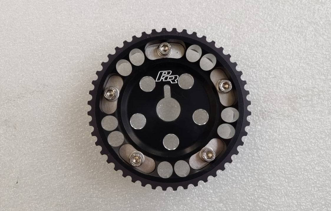 PowerHouse Racing PHR Billet Adjustable Locking Cam Gear for 1JZ 2JZ Supra (BLACK EDITION) Open Box