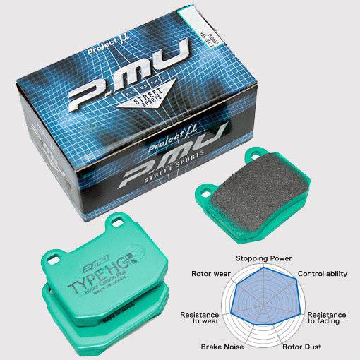 Project Mu Brake Pads Toyota Supra JZA80 - Future Motorsports - BRAKES - PROJECT MU - Future Motorsports