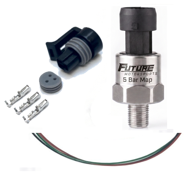 Future Motorsports High Quality Stainless Steel 5 Bar Map Sensor Kit