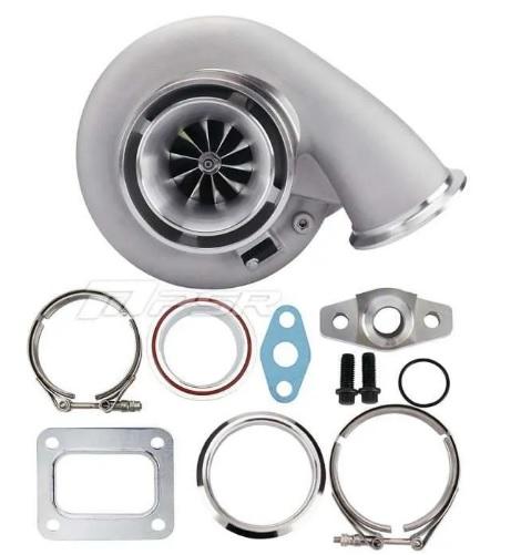 PSR Class Legal 6275G Dual Ball Bearing Turbo V-Band Compressor Cover Outlet