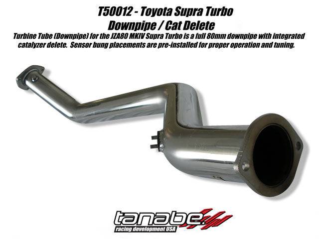 TANABE DOWN PIPE SUPRA 2JZGTE JZA80 - Future Motorsports - EXHAUST & DOWNPIPE - TANABE - Future Motorsports