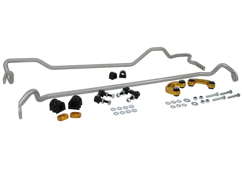 Whiteline 2001-2007 SUBARU IMPREZA WRX STI GD Front and Rear Sway Bar - Vehicle Kit BSK005