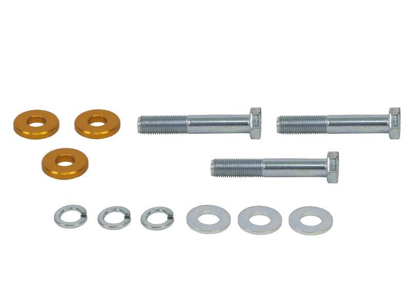 Whiteline 2006-2009 MAZDA 3 BK MPS Front Bump Steer - Correction Kit KCA405