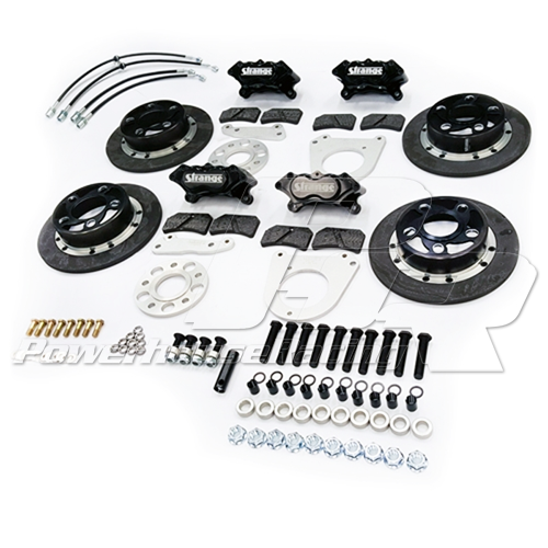 STRANGE Carbon Brake Kit for 93-98 Supra (Specify rear stud option, DRAG RACE ONLY)