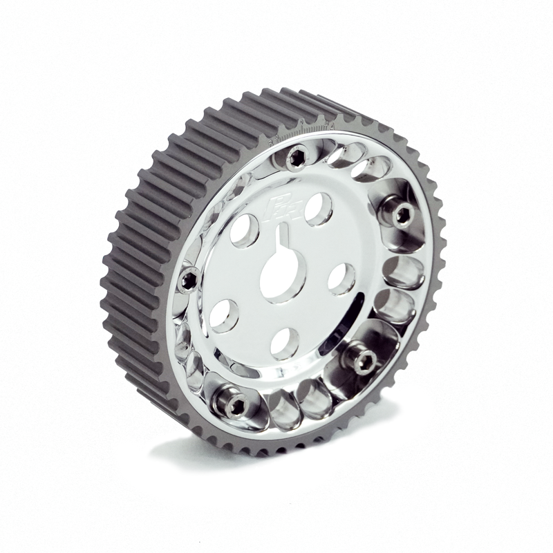 PHR Billet Adjustable Locking Cam Gear for 2JZ/1JZ Engines
-Polished