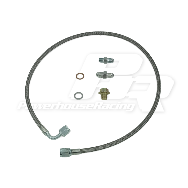 PHR Turbo Oil Feed Kit for 2jzgte for Cast Style (Street Torque) Manifold - 1/8" NPT