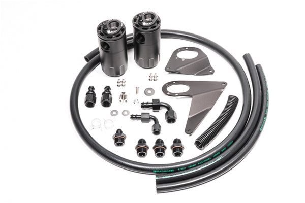 RADIUM ENGINEERING DUAL CATCH CAN KIT, EVO X, 2010-2016, FLUID LOCK
