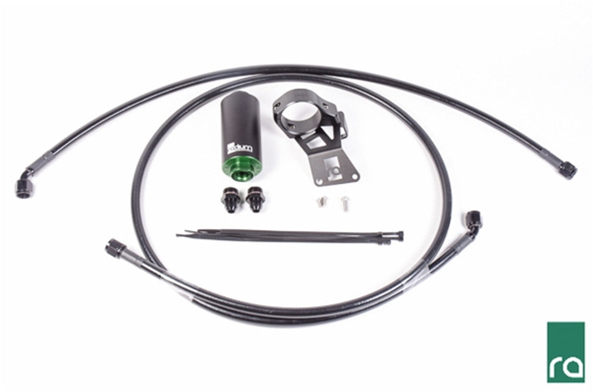 RADIUM ENGINEERING EVO X FUEL FEED, STAINLESS FILTER