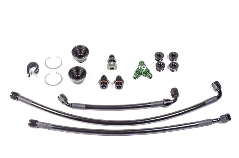 RADIUM ENGINEERING FUEL RAIL PLUMBING KIT, NISSAN VQ35HR AND VQ37VHR