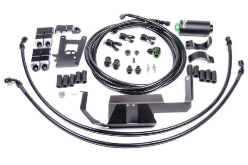 RADIUM ENGINEERING FUEL HANGER FEED KIT, NISSAN R35 GT-R, MICROGLASS