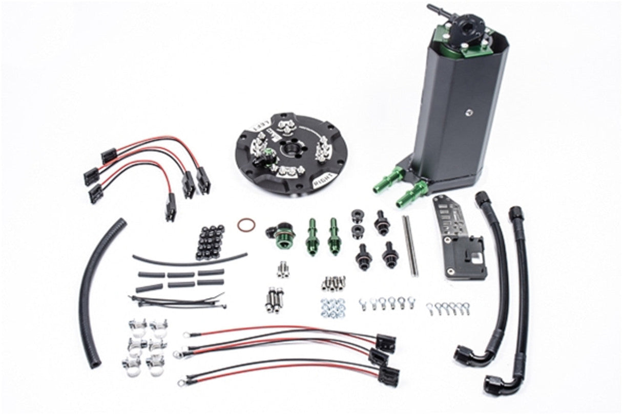 RADIUM ENGINEERING FUEL HANGER FEED KIT, NISSAN R35 GT-R, STAINLESS