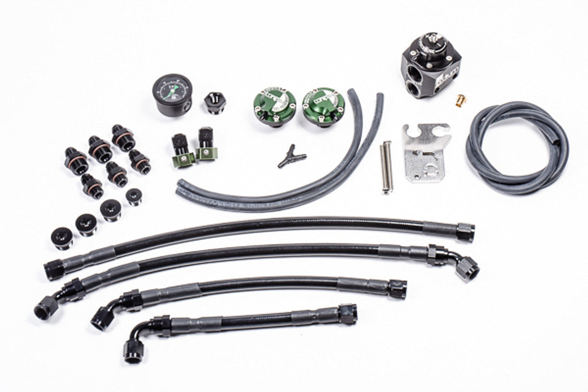 RADIUM ENGINEERING FUEL RAIL PLUMBING KIT, NISSAN R35 GT-R
