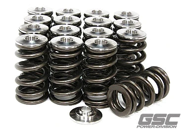 GSC Single Spring Beehive w/ Ti Retainer Higher Rev and Turbo applications K-series Vtec K20/K24