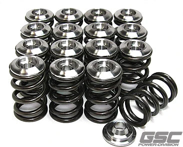 GSC Power Division Single Spring and Titanium Retainer for Shim under Bucket 3SGTE