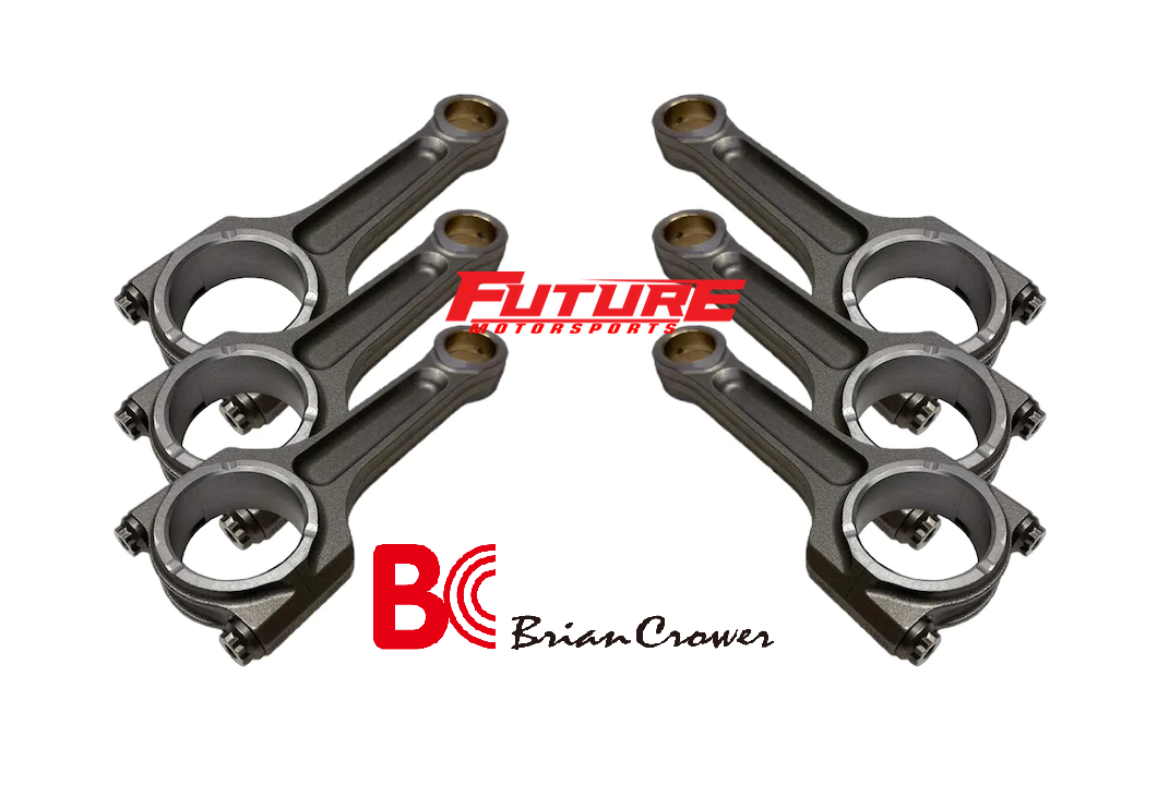 CONNECTING RODS - MOAR I Beam w/ARP Custom Age 625+ Fasteners (Toyota 2JZ - 5.590") - Future Motorsports - ENGINE BLOCK INTERNALS - BRIAN CROWER - Future Motorsports