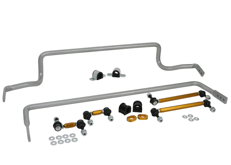 Whiteline 2007-2017 MITSUBISHI LANCER CJ, CY FWD Front and Rear Sway Bar - Vehicle Kit BMK007