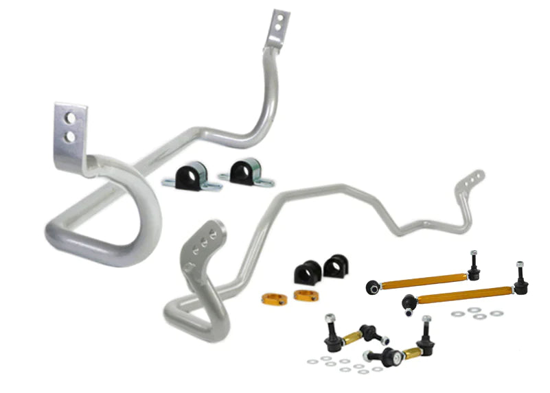 Whiteline 2008-2016 MITSUBISHI LANCER CJ, CY RALLIART AWD Front and Rear Sway Bar - Vehicle Kit BMK008