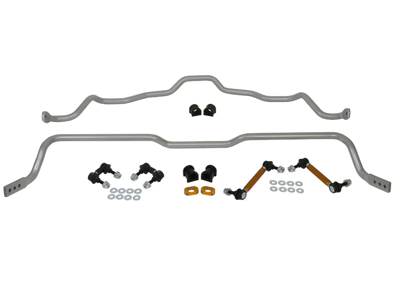 Whiteline 1996-2001 MITSUBISHI LANCER EVO IV,V, VI Front and Rear Sway Bar - Vehicle Kit BMK011