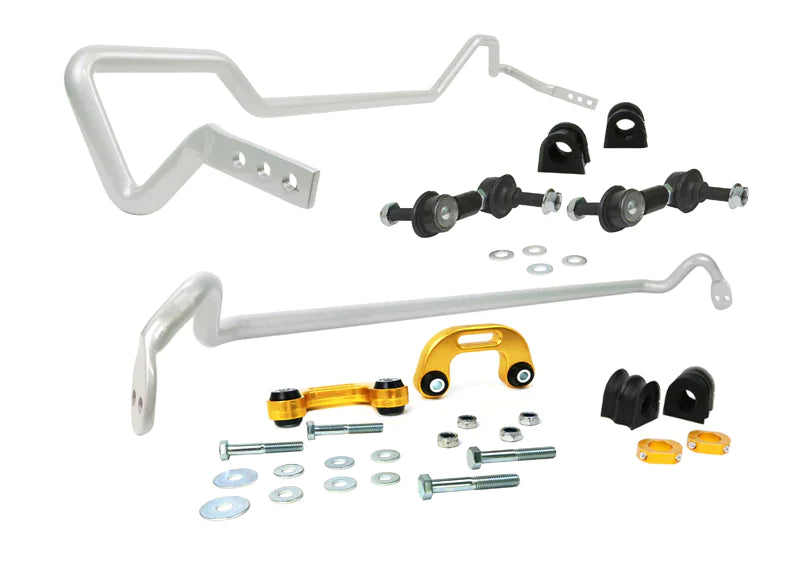 Whiteline 2001-2007 SUBARU IMPREZA WRX STI GD Front and Rear Sway Bar - Vehicle Kit BSK007M