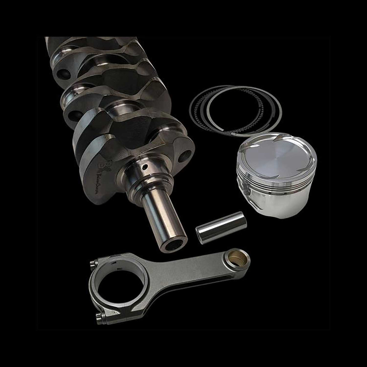 STROKER KIT - Toyota 2JZ - 86mm Billet LW Crank, ProH625+ Rods (Honda Journal), Pistons w/9310 - Future Motorsports - ENGINE BLOCK INTERNALS - BRIAN CROWER - Future Motorsports