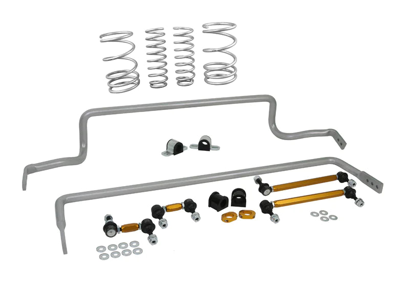 Whiteline 2007-2017 MITSUBISHI LANCER CJ, CY FWD Front and Rear Grip Series Kit GS1-MIT001