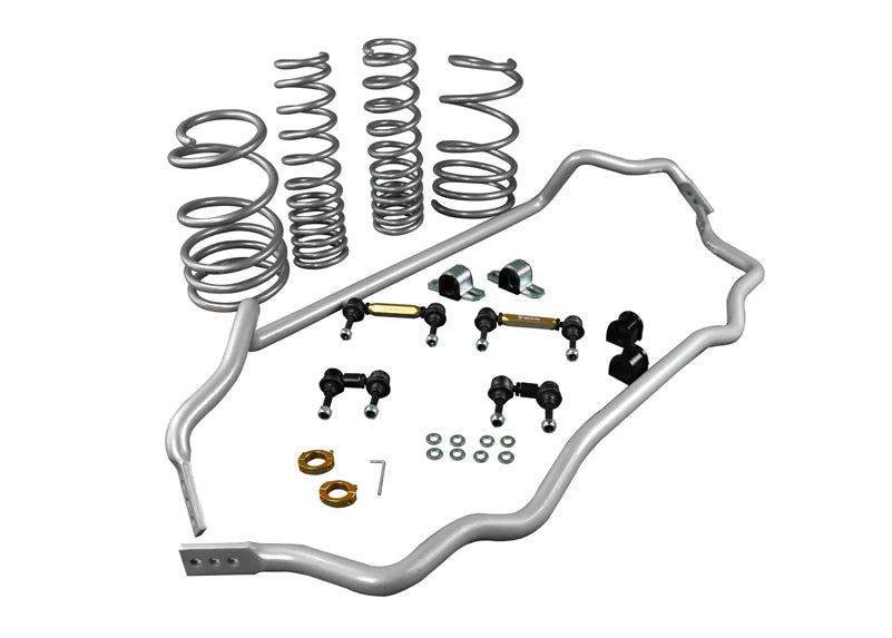 Whiteline 2007-2016 MITSUBISHI LANCER EVO X Front and Rear Grip Series Kit GS1-MIT002