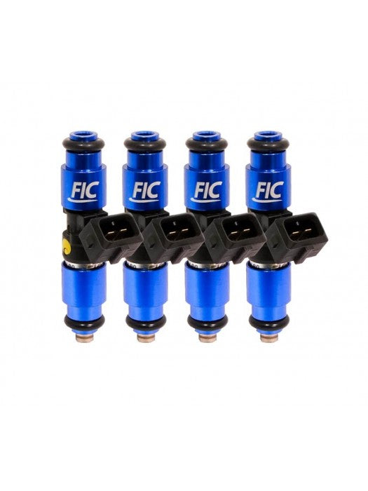 Fuel Injector Clinic (FIC) 1200cc Injector Set for VW / Audi (4 cyl, 64mm) (High-Z)