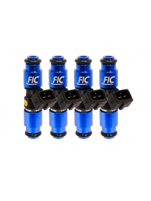 Fuel Injector Clinic (FIC) 1650cc Injector Set for VW / Audi (4 cyl, 64mm) (High-Z)