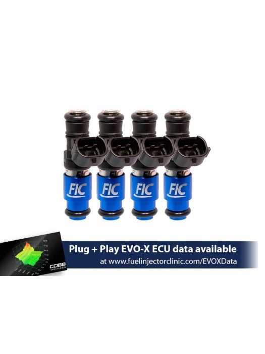 Fuel Injector Clinic (FIC) 2150cc Injector Set for VW / Audi (4 cyl, 53mm) (High-Z)