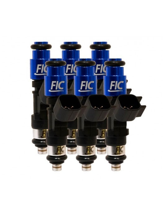 Fuel Injector Clinic (FIC) 445cc Injector Set for VW / Audi (6 cyl, 64mm) (High-Z)