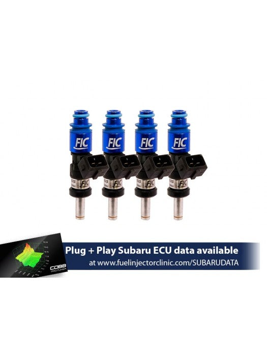 Fuel Injector Clinic (FIC) 1200cc Subaru WRX('02-'14)/Sti ('07+) Injector Set (High-Z)