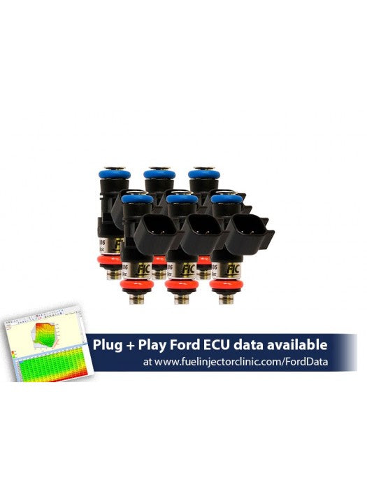 Fuel Injector Clinic (FIC) Injector 660cc Injector Set for Ford Raptor (2010-2014)