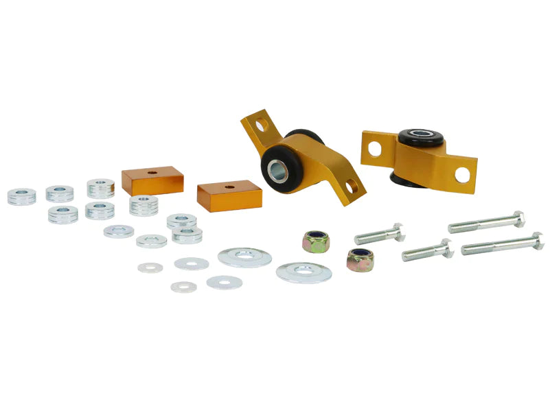 Whiteline 2001-2007 SUBARU IMPREZA WRX STI GD Front Control Arm Lower - Inner Rear Bushing Kit KCA359M