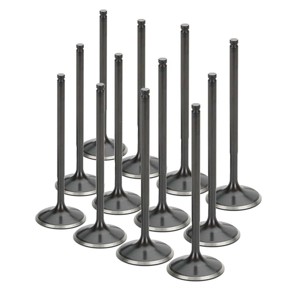Supertech Nissan R35 GTR VR38DETT 38.15mm +1.0mm Black Nitride Intake Valves Set of 12