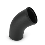 PowerHouse Racing (PHR) 4" Intake Kit for Single Turbo for use with stock MAF meter
- Wrinkle black powder coat