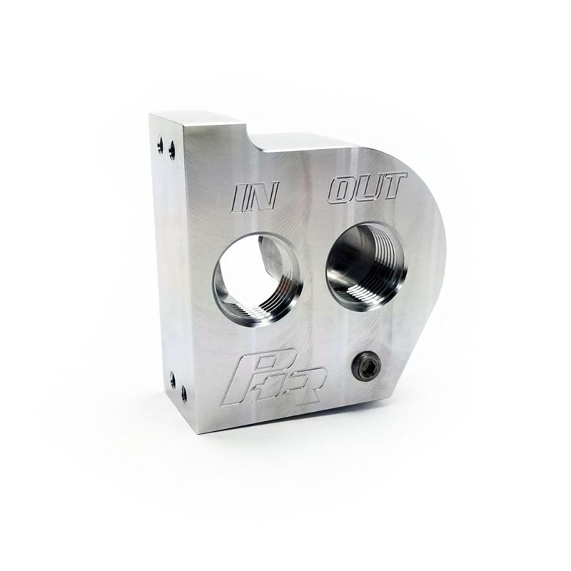PowerHouse Racing (PHR) Billet Oil Filter Mount -12ORB Ports