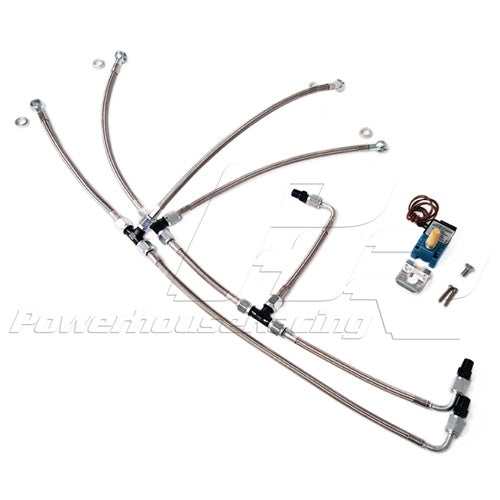 PowerHouse Racing (PHR) Stainless Boost Control Line Kit for S45/S23 Turbo Kits