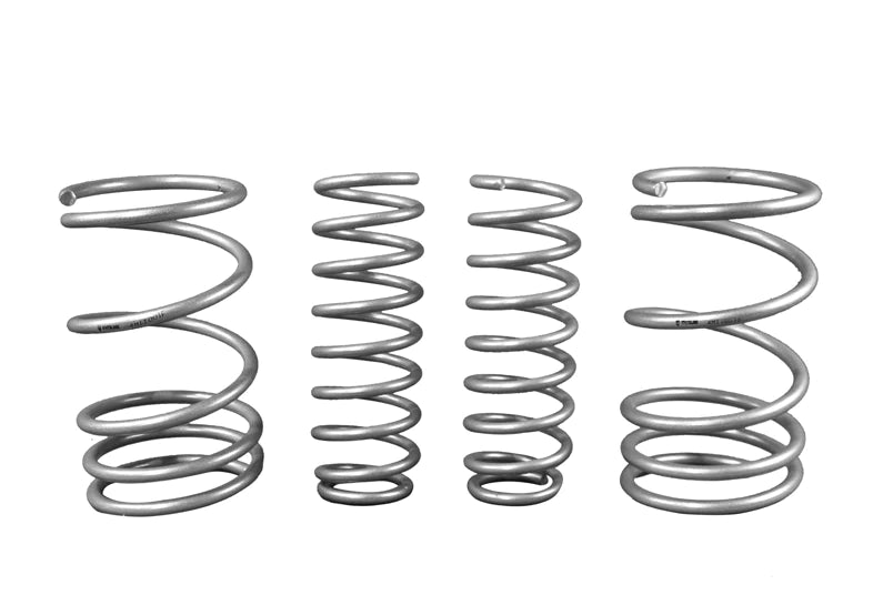 Whiteline 2007-2017 MITSUBISHI LANCER CJ, CY FWD Front and Rear Coil Springs - Lowered WSK-MIT001