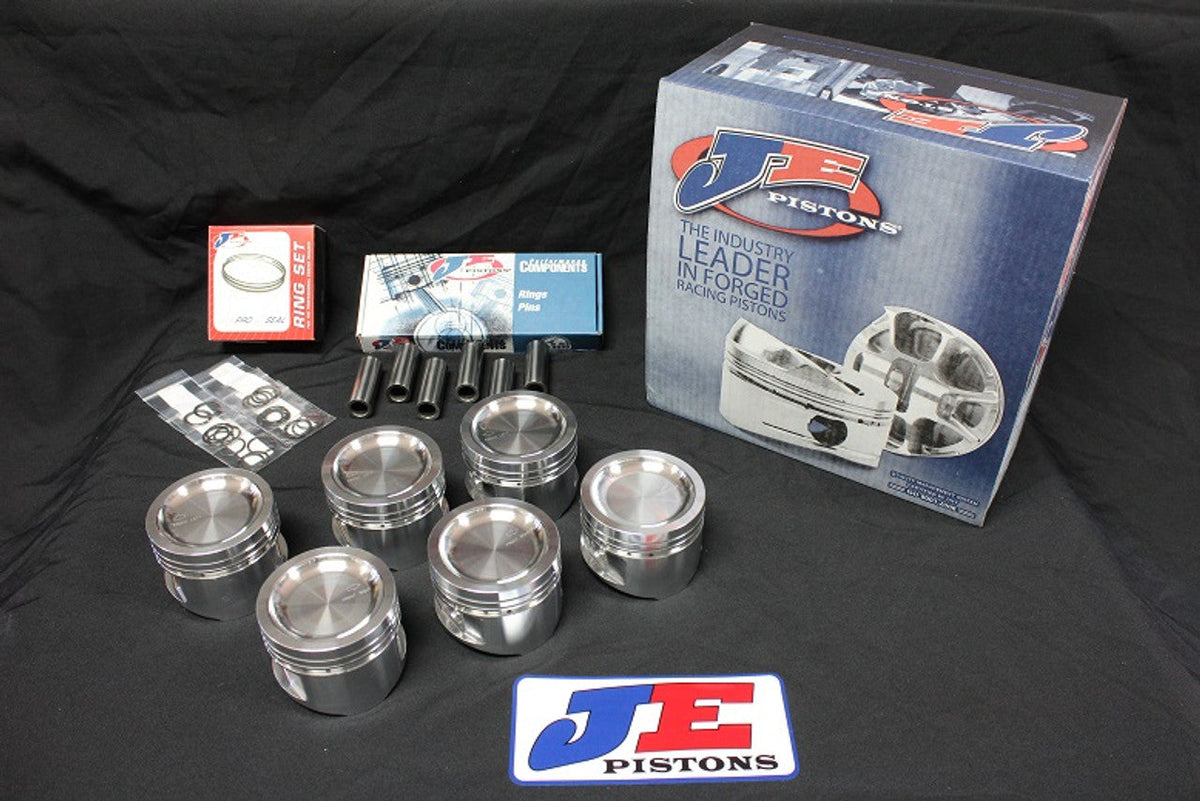 JE Forged FSR Pistons Set Infiniti Q50 Q60 3.0t VR30DDTT 86mm STD -3.0cc 10.2:1