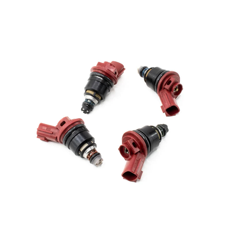 Deatschwerks Set of 4 270cc Side Feed Injectors for Nissan G20/SR20/240sx SR20DET/KA24DE 91-98